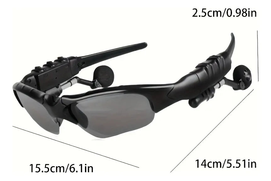 Gafas Inteligentes Bluetooth con Micrófono
